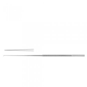 Rhoton Micro Needle Semi-Sharp Stainless Steel, 18.5 cm - 7 1/4"